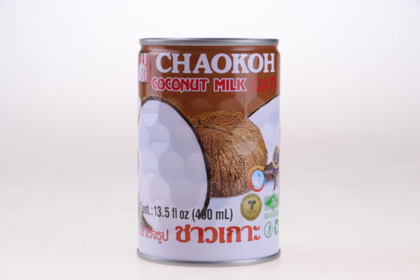 Canned coconut milk Chaokoh brand